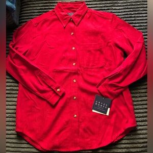 Liz Claiborne Red women’s shirt